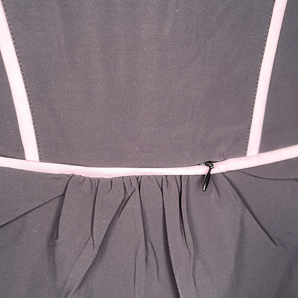 Women's Swingdish Black Jacket with pink accents. - Picture 7 of 8